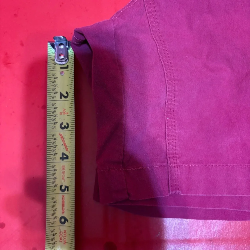 KUHL Pink Twill Casual Shorts Women Size 8 Cargo Pockets Outdoor‎ - Picture 9 of 11